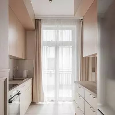 Долгосрочная аренда в Варшаве, Ochota — 2-комнатная квартира 45 м² с террасой и кондиционером