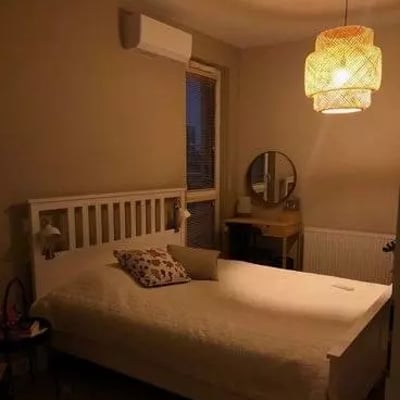 Long-term rental in Warsaw — 3-room 56 m² apartment with balcony and air conditioning on Pieskowa Skała Street, Ursynów