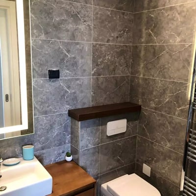 Long-term rental in Belgrade — bright 126 m² penthouse with 2 bedrooms and terrace in premium A Block, New Belgrade