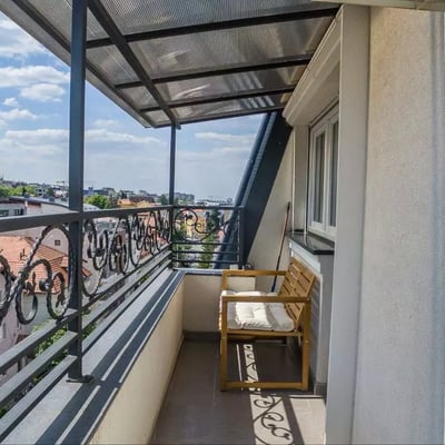 Long-term rental in Belgrade — 54 m² two-room apartment with balcony and appliances in Voždovac district