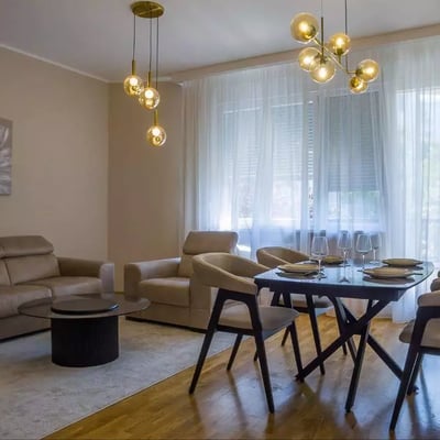 Long-term rental in Belgrade — brand new 81 m² three-room apartment in the Čukarica district with air conditioning and parking space