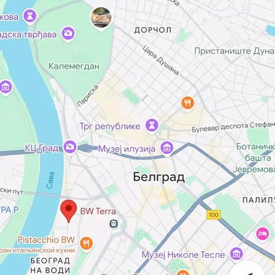 Long-term rental in Belgrade — bright 36 m² studio with balcony in premium residence BW Terra