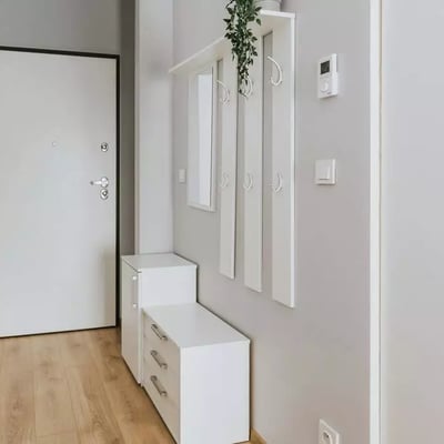 Long-term rental in Wrocław — 40 m² apartment in Angel River complex with parking, gym & spa near city center