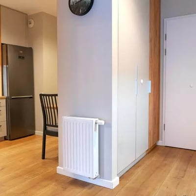 Long-term rental in Wrocław — 43 m², 3-room apartment in Angel City with separate kitchen, gym and parking