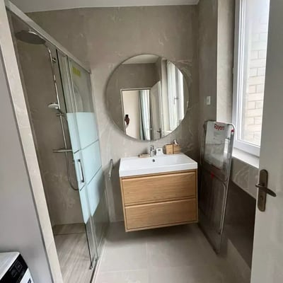 Long-term rental in Paris — 55 m², 3-room apartment with balcony on rue Barthélemy, 15th district