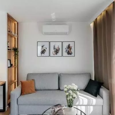 Long-term rental of a cozy 41 m² 2-room apartment with a balcony in the Mistrzejowice district, Krakow