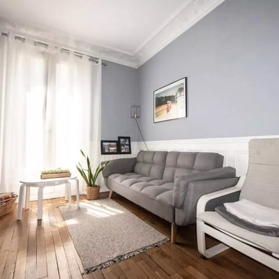 Long-term rental of a 2-room 40 m² apartment in Colombes, a suburb of Paris