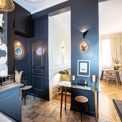 Long-term rental of a 35 m² 2-room apartment on Villa Jean Jaurès, Clichy — near Paris