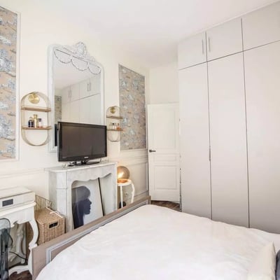 Long-term rental of a 35 m² 2-room apartment on Villa Jean Jaurès, Clichy — near Paris