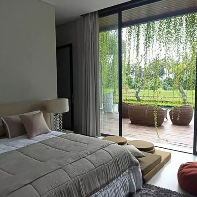 Long-term rental of a brand-new villa with rice field view in Batuan area, Ubud