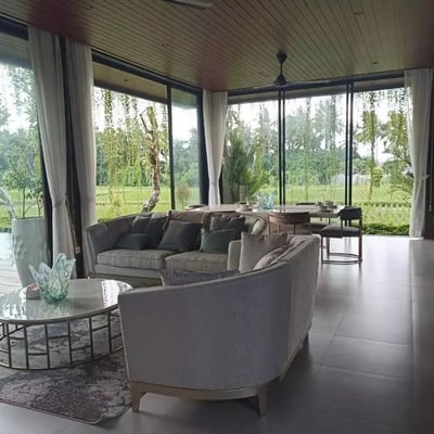 Long-term rental of a brand-new villa with rice field view in Batuan area, Ubud