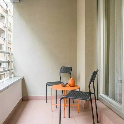 Long-term rental in Belgrade – 3-room apartment 62 m² with balcony and appliances