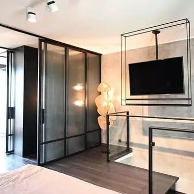 Long-term rental of a modern 2-room apartment with terrace in Żoliborz, Warsaw