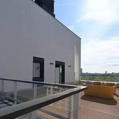 Long-term rental of a modern 2-room apartment with terrace in Żoliborz, Warsaw