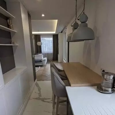 Spacious four-room apartment with 60 m² terrace and walk-in closet for long-term rent in Bielany, Warsaw