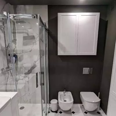 Spacious four-room apartment with 60 m² terrace and walk-in closet for long-term rent in Bielany, Warsaw