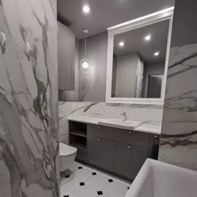 Spacious four-room apartment with 60 m² terrace and walk-in closet for long-term rent in Bielany, Warsaw