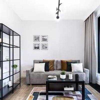 Долгосрочная аренда стильной 2-комнатной квартиры рядом с Browary Warszawskie, Варшава, район Воля