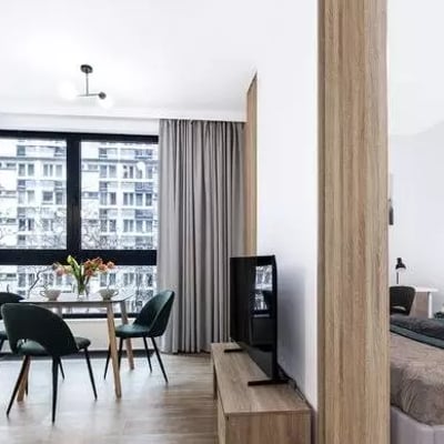 Long-term rental of a stylish 2-room apartment near Browary Warszawskie, Wola, Warsaw
