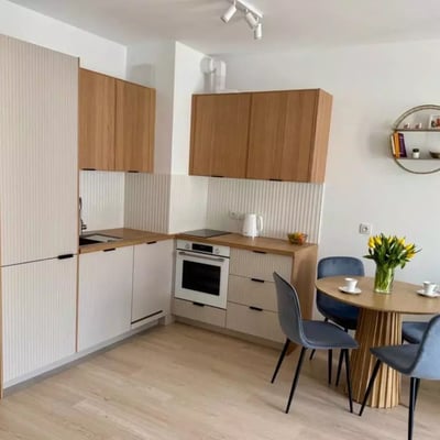 Long-term rental of a brand-new 2-room apartment with parking and balcony, Ursus, Warsaw