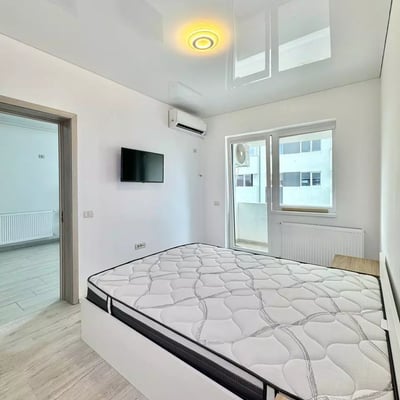 Long-term rental of a modern euro two room apartment in Bucharest (Militari Residence)