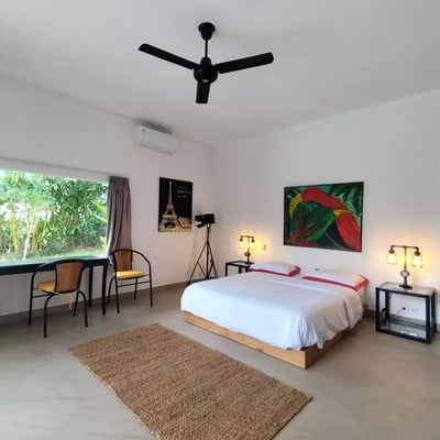 Long-term rental spacious villa with garden and pool in Pejeng, Ubud