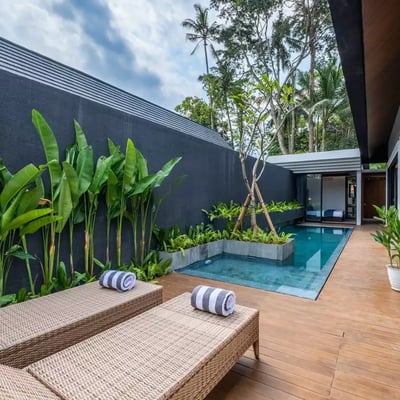 Long-term rental — brand new 3-bedroom villa in Sayan, Ubud