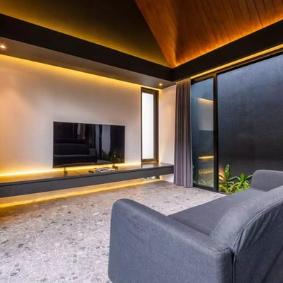 Long-term rental — brand new 3-bedroom villa in Sayan, Ubud