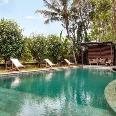 Long-term rent — spacious villa with rice field views, Singakerta, Ubud