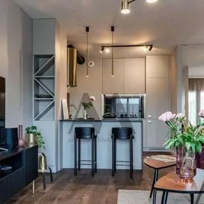 Langzeitmiete einer modernen Wohnung mit Parkplatz und Spa-Zugang, Angel City, Breslau, Polen