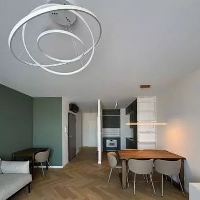 Location à long terme d’un appartement 3 pièces de 60 m² avec balcon et parking, rue Edwarda Habicha, Varsovie, Pologne