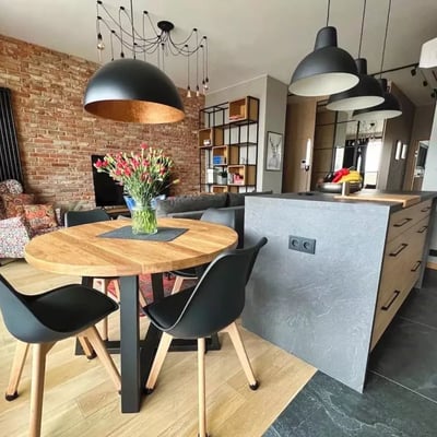 Long-term rental 2-room apartment 58 m² with balcony and parking in Mokotów district, Warsaw, Poland