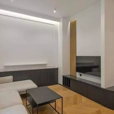 Langzeitmiete 2-Zimmer-Wohnung 64 m² mit Terrasse im Bezirk Mokotów, Warschau, Polen