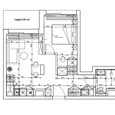 Долгосрочная аренда 2-комнатной квартиры 42 м² в районе Wola, Варшава, Польша