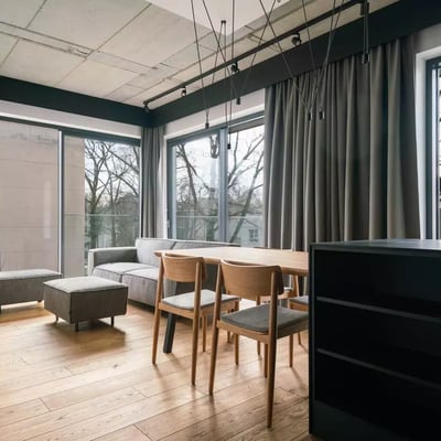 Langzeitmiete 3-Zimmer-Wohnung 86 m² in Stary Mokotów, Warschau, Polen