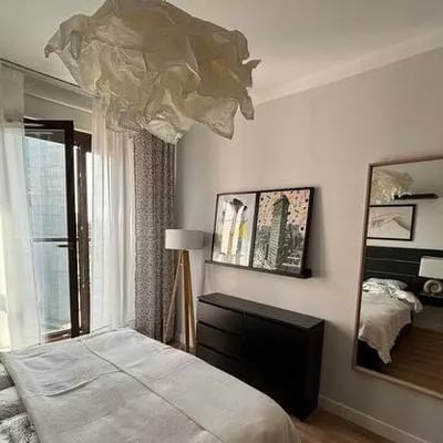 Langzeitmiete 3-Zimmer-Wohnung 63 m² in Mokotów, Warschau, Polen