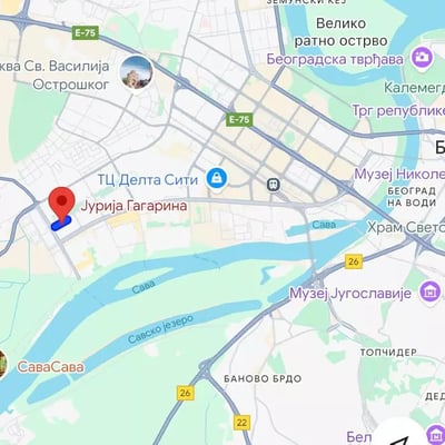 Location longue durée à Belgrade, Serbie appartement confortable de trois pièces à Nouveau Belgrade, 74 m²