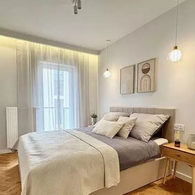 Long-term rental of a 2-room apartment, 43 m² in Krakow, Poland
