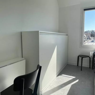 Долгосрочная аренда студии 12 м² в Париже, Франция