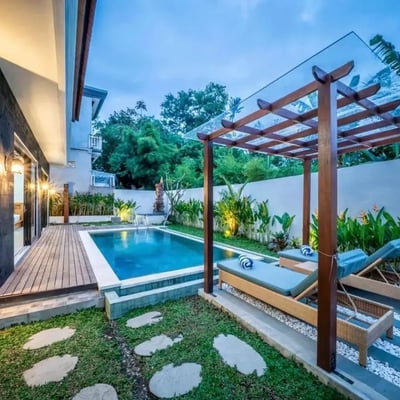 Long-term rental of a 2-bedroom villa in Sayan, Ubud, Indonesia