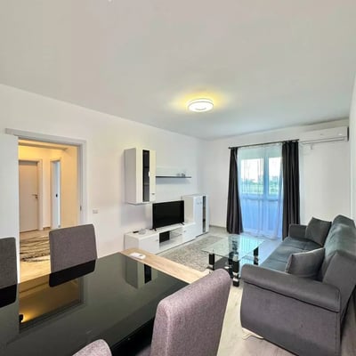 Langzeitmiete einer 2-Zimmer-Wohnung mit Balkon in Bukarest, Rumänien