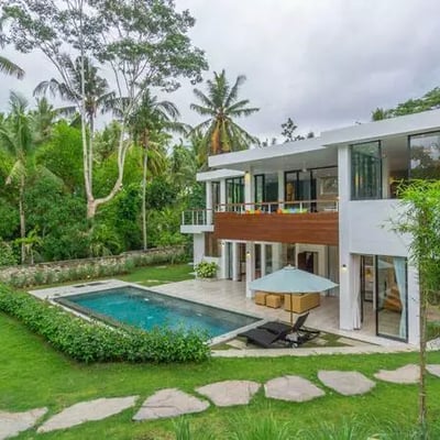 Long-term rental of a 3-bedroom villa in Singakerta, Ubud, Indonesia