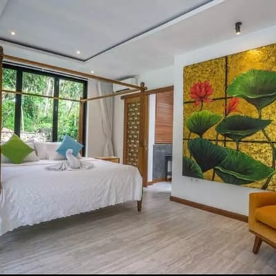 Long-term rental of a 3-bedroom villa in Singakerta, Ubud, Indonesia