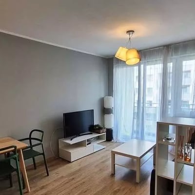 Long-term rental of 2-room apartment 36 m² in Wrocław, Poland