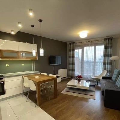 Long Term Rental 3 Room Apartment 60 m² in Wrocław Poland