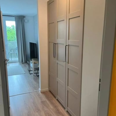 Langfristige Miete 1-Zimmer-Wohnung im Neubau Ovocné Sady, Ružinov, Bratislava, Slowakei