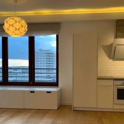 Long-term rental of a 3-room 70 m² apartment in Warsaw, Poland