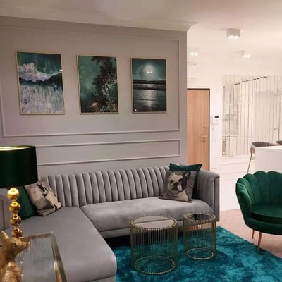 Долгосрочная аренда двухкомнатной квартиры 55 м² в районе Мокотув, Варшава, Польша