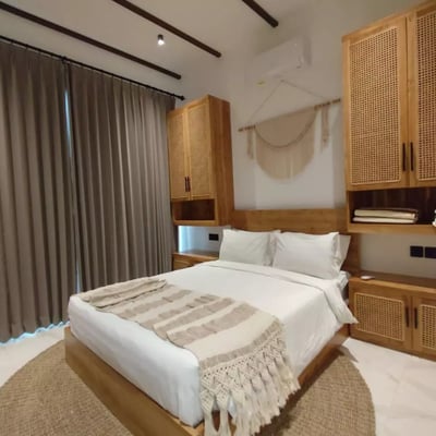 Long-term rental of 3-bedroom villa in Ubud, Indonesia