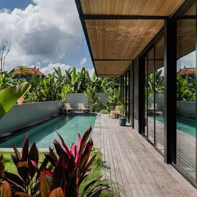 Premium villa for long-term rent with jungle view in Ubud, Indonesia